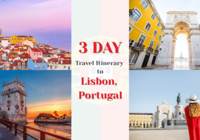 3 days in Lisbon itinerary