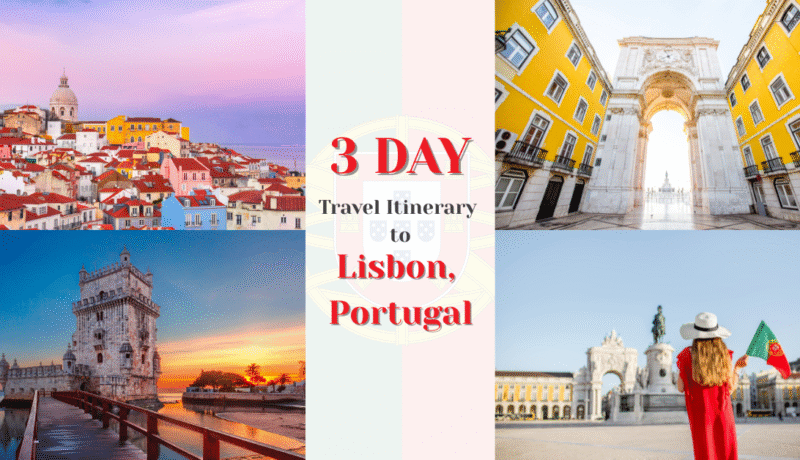 3 days in Lisbon itinerary