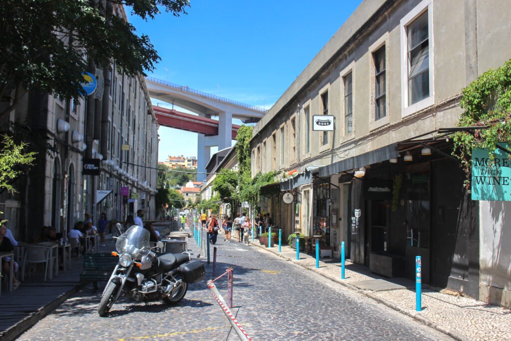 LX Factory’s vibrant street